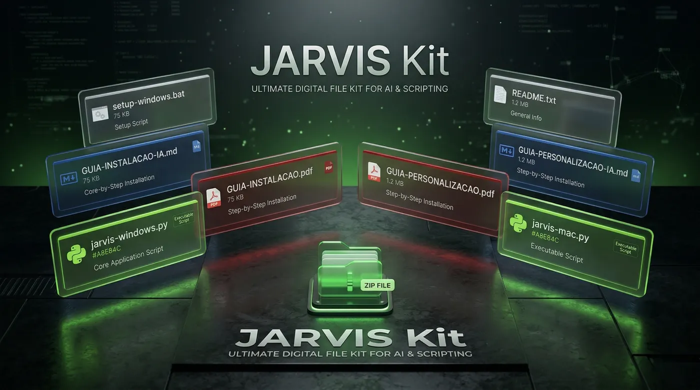 Mockup do JARVIS Kit